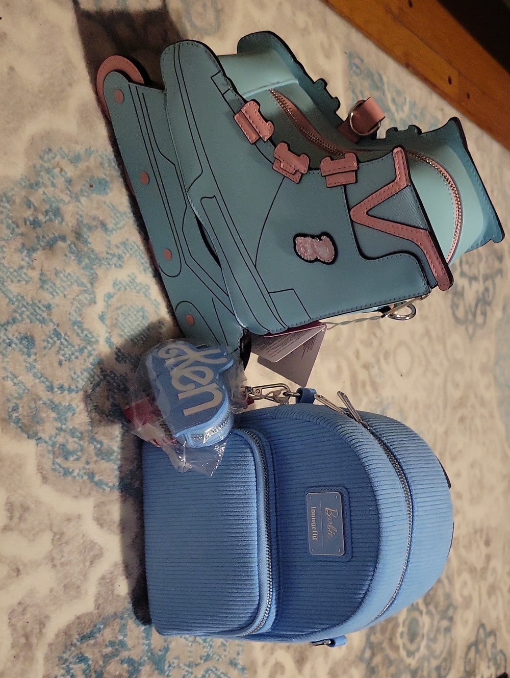 Loungefly Backpack Set - Collection Ken Backpack And Barbie Skate Crossbody